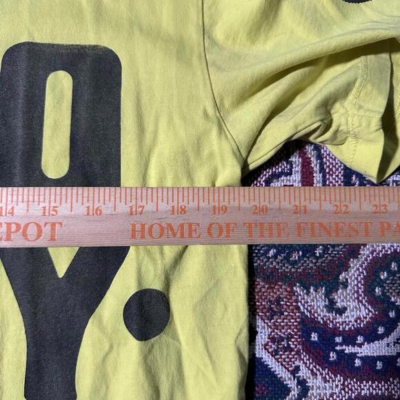 Flatbush Zombies Official ‘Open Your Mind’ Yellow Double Sided Graphic Tee Sz M - Picture 3 of 7